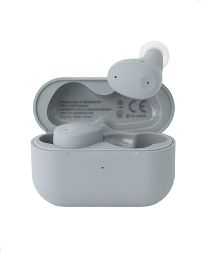 final ZE300 TWS Earbuds with ANC, Ultra-Lightweight 4g, Sleep-Friendly Design, Ambient Mode, IPX4 Water Resistant - Sky Gray
