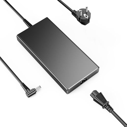 Slim 180W Laptop-Netzteil für Msi GF63 GF65 GF75 Thin GE72 GE75 GS65 GL75 Stealth WF66 WF76 GV15 Thin A17-180P4B A18-150P1A 957-15621P-104 Netzteil und Netzkabel