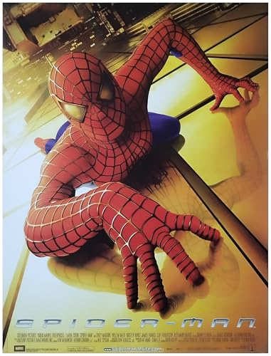 Spider Man Kinoposter Original, kleines Format (53 x 40 cm Rolle), Film 2002 Sam Raimi