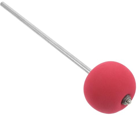 KESYOO Drum-Pedal-Hammer aus rotem Schaumstoff, Ersatzzubehör für Schlagzeug, geeignet für den Einsatz auf professionellen Percussion-Instrumenten