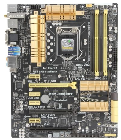 Motherboard Scheda madre Fit For ASUS Z87-EXPERT LGA 1150 Intel Z87 DDR3 32G ATX SATA 6Gb/s Supporto USB 3.0 Core i3-4130 i3-4330 i5-4570 i5-4690 cpu