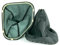 Original ICT Schaltmanschette Schaltsack Leder in schwarz mit Rahmen Made in Germany