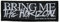 Bring Me The Horizon Horror Logo Aufnäher BMTH Patch Gewebt & Lizenziert !!
