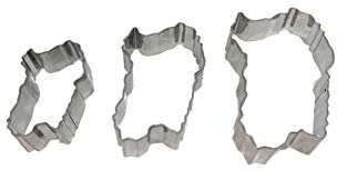 N&C Set 3 Formine per Dolci e Pasta a Forma di Sardegna - Stampo Biscotti a Forma di Sardegna per Dolci - Souvenir