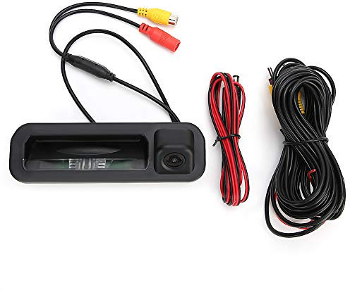 Rückfahrkamera mit Rückblick und Weitwinkel Nachtsicht wasserdichte CCD HD Kofferrau riff Rückfahrkamera Passend für den ersten Fokus MK3 2011-2014