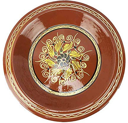 ARTIGIANATO VULCANO Vassoio Piatto Marocchino cm48