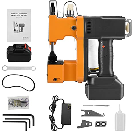 InLoveArts Macchina da Cucire Portatile Closer Stitcher Borsa Chiusura Macchina per l'imballaggio industriale per sacchetto di plastica in carta di riso con sacco di pelle di serpente intrecciata