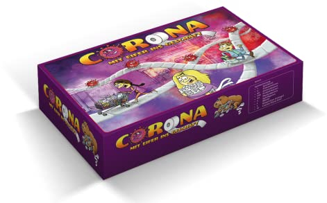 Corona - mit Eifer ins Geschäft | Brettspiel für 2-4 Spieler zur Corona/CoViD19 Pandemie | Toilettenpapier sammeln | CMKS GbR