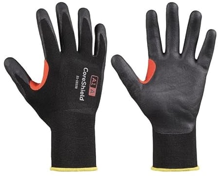 HONEYWELL Schnittschutzhandschuhe CoreShield 15G A1/A Gr.9 schwarz EN 388 PSA II 10 PA