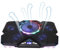 Laptop Cooler 12 to 17.3, Laptop Cooling Pad with Cool RGB Lights and LED Screen, Laptop Gaming Cooler Fans, Laptop Accessories, Ergonomic Height Design