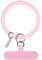 TACOMEGE Silikon Ring Telefon Lanyard für die meisten Smartphones Hüllen (mit Anker), weiche Telefonschlaufe Handschlaufe für Frauen Mädchen (Rosa)