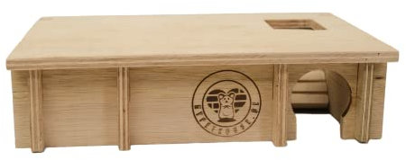 mypethouse Labyrinth für Nager 100% Nachhaltig 21,5 x 30,5 x 9 cm