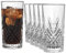 Sahm Wassergläser Set 6 tlg 365ml - Broadway Trinkgläser Set - Tolle Longdrink-, Gin Tonic & Latte Macchiato Gläser
