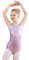 Monbessi Turnanzug Mädchen Glitzernde Kinder Gymnastikanzug Rundhalsausschnitt Dancewear 5-12 Jahre (130, Lila)