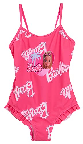 Barbie Costume da Bagno Bambina Costume da Bagno Intero Rosa Bambini Costumi da Bagno da Piscina da Spiaggia