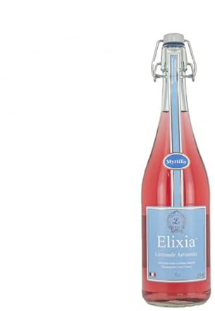 Limonade myrtille 75 cl - Elixia