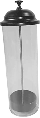 Qianly Straw Holder with Lid, Straw Dispenser Holder, Multipurpose Straw Container, Drinking Straw Holder for Restaurant