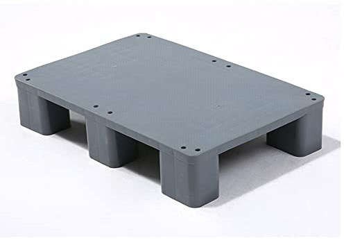 JHLP Kunststoffpalette, 0,5 kg. Kapazität Modulares Güterregal für Lager – Gabelstapler Paletten mit Küchenschrank Aufbewahrung – Garage Essential