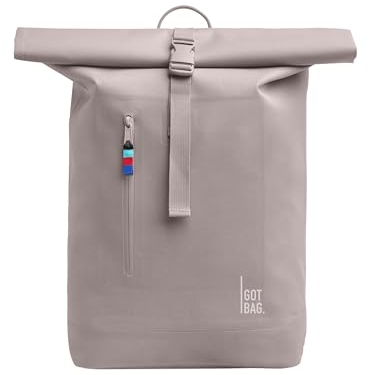 GOT BAG Rucksack Rolltop Lite | Laptop Rucksack wasserdicht mit Herausnehmbarer 15,6“ Laptoptasche | 26 Liter Füllvolumen Rollrucksack