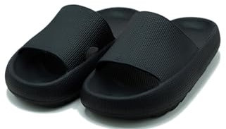 axxu Unisex Badelatschen Herren Damen - Rutschfeste Schlappen Sommer Slides für Indoor Outdoor, Ergonomische Badeschuhe Damen
