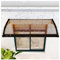 Auvent De Terrasse, Carport Voiture pour Porte d’Entrée, Garage et Fenêtre, Carport Auvent De Porte,23 * 40(60 * 100cm)