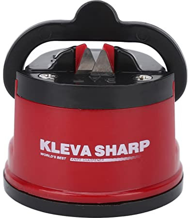 Afilador de Cuchillos, Afilador de Bolsillo de Acero de Tungsteno Mini Afilador de Cuchillos Ligero con Ventosa, Afilador de Taza Fácil de Usar para Cocina en Casa