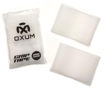 Oxum Fascia in silicone per parastinchi da calcio - Grip Tapes per adulti e bambini - Supporto sicuro e confortevole per parastinchi (Trasparente)