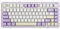 EPOMAKER AULA F75 Wireless Mechanical Gaming Keyboard, 75% Layout with Knob, Creamy Gasekt-Mount with Sound-Dampening, RGB, Hot-Swap, Bluetooth/2.4Ghz (Purple, LEOBOG Reaper Switch)