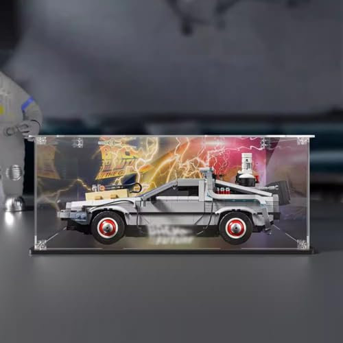 Acryl-Vitrine für Loge 10300 Time Machine Automodelle. (nur Displayboxen, keine Modelle, 3 mm) (Hintergrund)