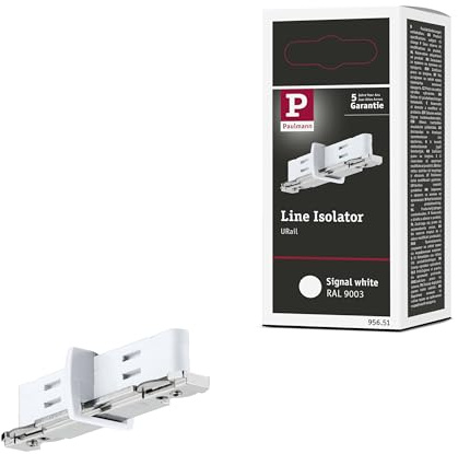 Paulmann 95651 URail Zubehör Stromtrenner 70x18 mm Signalweiß Schienensystem