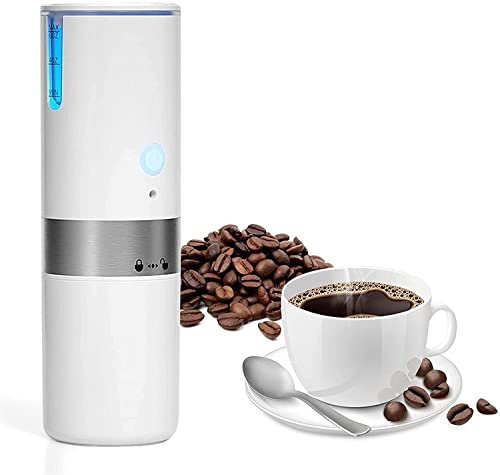 SCHYWL Coffee Machines 200ml Portable Coffee Machine Capsule With Built-in Filter Electric USB Handheld Coffee Grinder For Home Travel Coffee Brewer