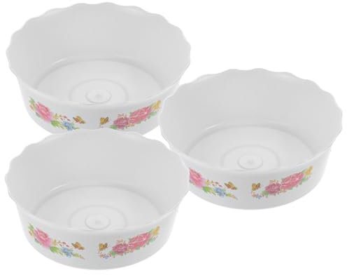 Toddmomy Lot de 3 bols hydroponiques pour plantes de lotus - Nénuphar - Sans trou de drainage