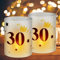 12 Stück Windlicht Tischdeko 30 Geburtstag Deko 30 Geburtstag Frau Deko Windlichter Tischdeko Deko 30. Geburtstag Mann Deko Tisch Deko 30. Geburtstag Deko Geburtstag Frau Mann Tischdeko Geburtstag