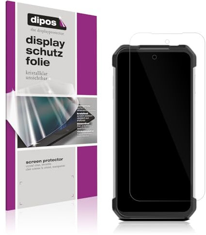dipos I 4X Schutzfolie klar kompatibel mit 8849 Tank 3 Outdoor Folie Displayschutzfolie