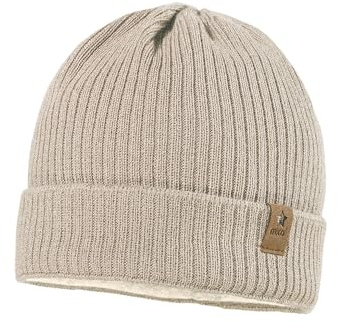 maximo GOTS Baby-Beanie, Umschlag Fleecefutter Made in Germany