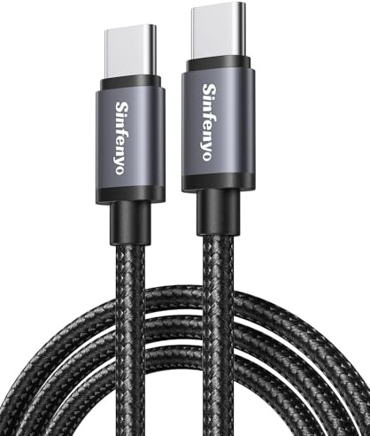 USBC to USBC Cable for iPhone 15 16 17 Charger Cable 3M 60W Fast Charging | Type C Charger Lead Braided Wire for Apple iPhone 17 Pro Max Air/16/15, iPad, Galaxy S26/S25/S24, Pixel 10/9, MacBook Pro