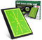 ALLOMN Golf Swing Mat, Golf Hitting Mats with Antislip Rubber Base, Portable Golfs Practice Mat for Outdoor Indoor Swing Training, Golves Divot Mats for Golfs Beginners Adult Children, 12x17 Inch