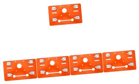 Hemobllo 5 Sets Woodworking Hinge Circular Saw Guide Rail Cutting Machine Base Precision-machined Gardening Saws Tool Safety Durability