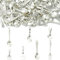 UR URLIFEHALL 70 Pcs 7 Styles Tibetan Tableware Charms Antique Silver Fork Spoon Charms for Jewellery Making Table Kitchen Crafts Decortive