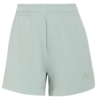 adidas Women's Soft LUX Shorts, Wonder Sage, XXL