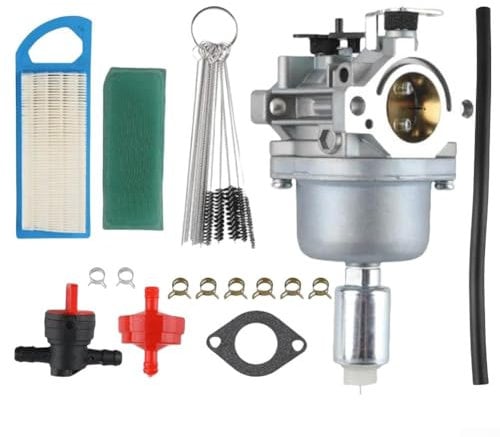 ZiStarlilife Kit carburateur pour tracteur B&S 594601 796587 591736 pour tondeuse à gazon tracteur 19 19,5 20 20,5 21 HP avec joint et outils de nettoyage pour tondeuse autoportée Craftsman