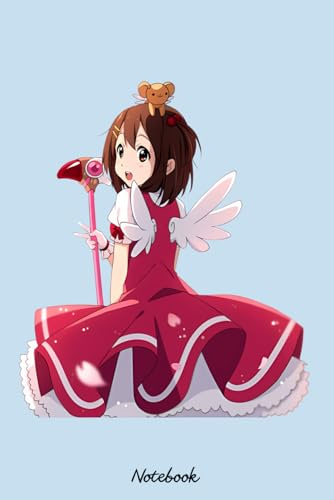 Yuui Card Captor Notebook: 6x9 120 Pages, Ruled Notebook, Journal, Daily Diary, Organizer, Planner