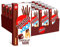 LU Mikado Pocket Chocolat Noir - Format Poche - Biscuits pour le Goûter - Snack Plateau TV - Facile à Emporter - Présentoir de 24 Boîtes de 39 g