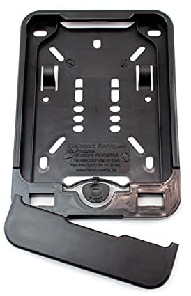 Wechselrahmen Kennzeichenhalter 135x110 für Mofa, Roller, E-Bike, Moped - Schnelle & unkomplizierte Montage, praktische Klappfunktion, Robustes & langlebiges Material