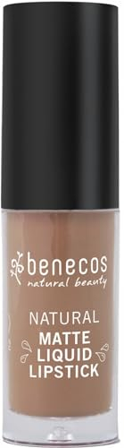 benecos Matte Liquid Lipstick desert rose
