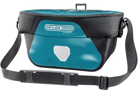 Ortlieb Ultimate Six Classic Bike Bag, Petrol-Black, One Size