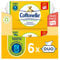 Cottonelle Lot de 6 paquets de 84 lingettes humides - Camomille et aloe vera - Biodégradable - Sans plastique - Refermable
