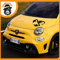 JoeMonkey Adesivo per Abarth 1 Adesivo Pre fustellato Scorpione, Nero Opaco, 24 cm