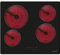 Cata | Placa Vitrocerámica |Modelo T 6204 | 4 Zonas de Cocción High Light | 9 Niveles de Potencia | Ancho de 59 cm | Acabado en Color Negro