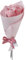 Mathilde M. Bouquet de 3 Roses de Savon Rose - Parfum Rose